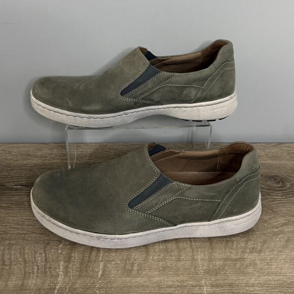 Dansko Trent Loafer Mens 12 Green Leather Slip On Casual Slip Resistant EU 45 main image 6